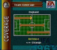 Fifa Soccer 96, capture d'écran
